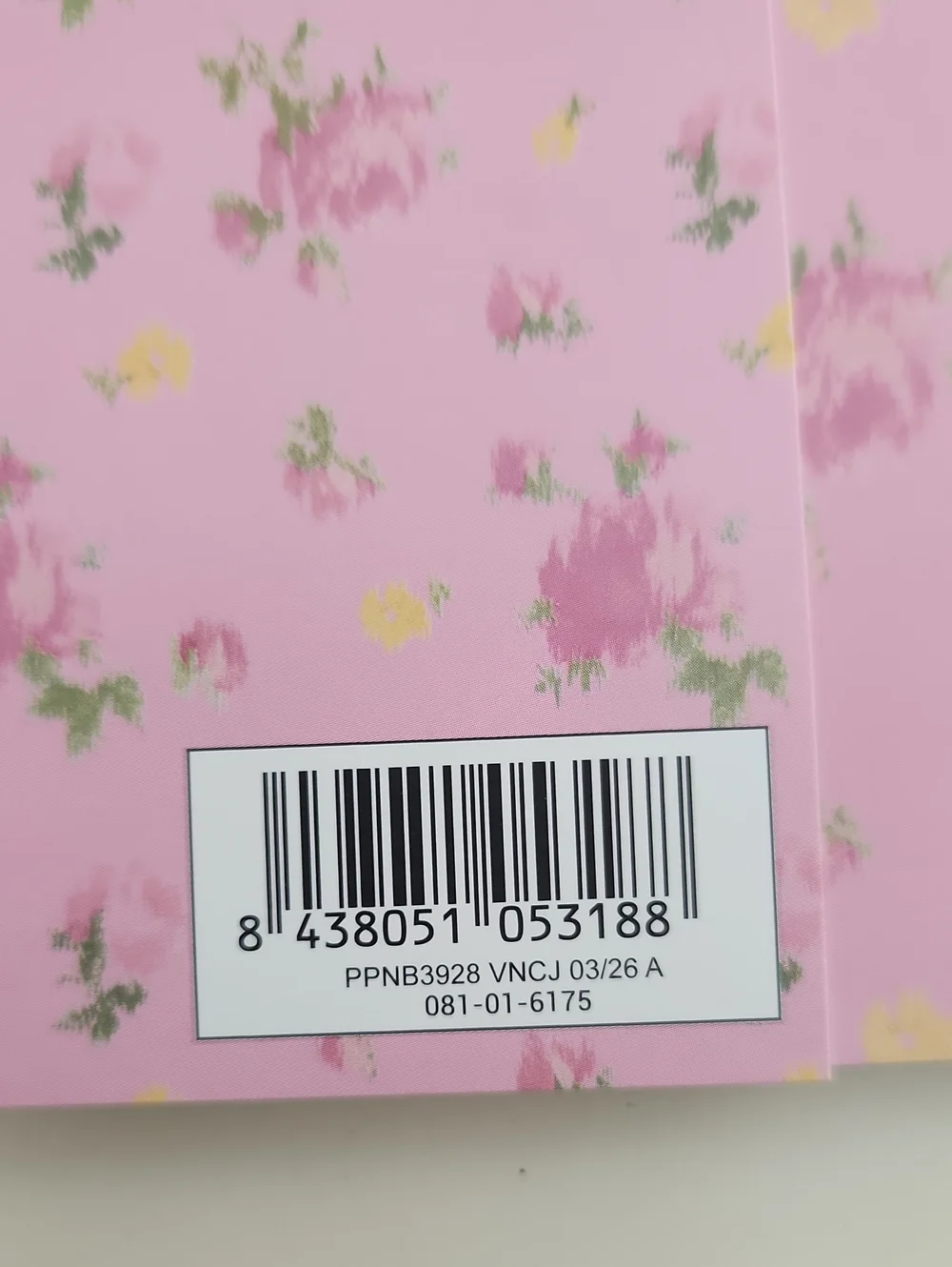 LoveShackFancy x Target - Yoobi Pink Rose Wide Ruled Notebook New